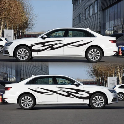 Tótem de llama 3D estilo gráfico calcomanía pegatina de vinilo para automóvil SUV camión carrocería completa Foto 1 de 4