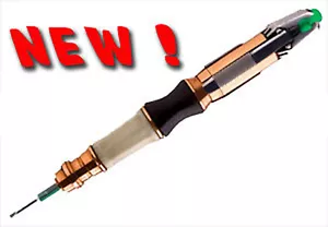 NEW Dr Who Die-cast Diecast 11th Doctor Sonic Screwdriver Metal Model Matt Smith - Imagen 1 de 3
