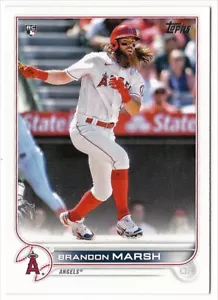 2022 Topps - Complete Set Chrome Rookie Image Variations #243 Brandon Marsh (RC) - Picture 1 of 2