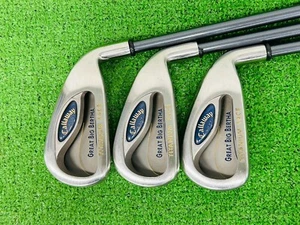 Callaway Great Big Bertha Iron 5-9+PW RH Jv 55・60i Series Regular Flex G13276 - Picture 1 of 8