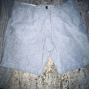 H&M Men's Shorts size 36 Gray L.O.G.G 100% cotton - Picture 1 of 13