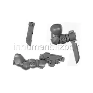 SPI15 BRAS PISTOLET + COUTEAU SPACE MARINE PRIMARIS WARHAMMER 40K BITZ 55-59-90 - Imagen 1 de 1