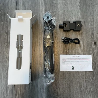 Selfie Stick Tripod 40in Extendable Selfie Stick Phone Tripodw/Wireless  Remote - Image 1 of 4