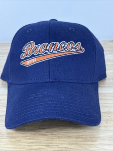 Cappello vintage NFL Denver Broncos blu taglia unica adatto a tutti con etichette MaxFlex - Foto 1 di 6