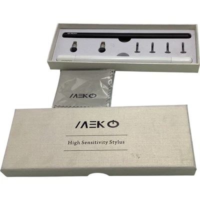 MEKO High Sensitivity Stylus Pen for Capacitive Touch Screens Black White TH - Image 1 of 4