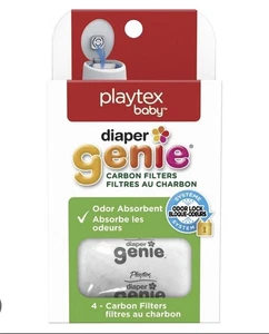 Playtex Baby Carbon Filter Refill Tray for Diaper Genie Diaper Pails 4ct - Picture 1 of 5