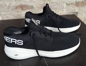 Skechers GOrun Fast - Valor Sneakers MENS SZ 11 Black Athletic Shoes AA - Picture 1 of 4