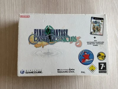 Final Fantasy Crystal Chronicles KOMPLETT Kabel Bundle Nintendo Gamecube Big Box - Bild 1 von 4