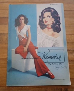Vintage PERÜCKENMACHER Perücke Und Mode Katalog 70er 1973 70s Werbung - Bild 1 von 11