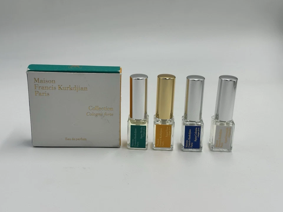 Maison Francis Kurkdjian Collection Aqua Cologne Forte SET 4 x 5ml 20ml RARE - Image 1 of 1
