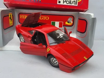 Diecast metal model 1:16 Polistil-Italy FERRARI 308 GTO  (MAGNUM PI) +BOX - Immagine 1 di 4