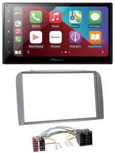 Pioneer USB MP3 DAB 2DIN Bluetooth Autoradio für Alfa Romeo 147 GT 00-10 silber - Bild 1 von 9