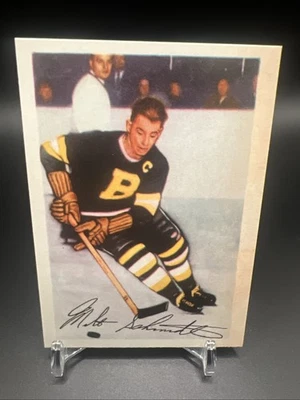 2001-02 ITG Parkhurst Reprints Milt Schmidt #123 HOF Bruins - Image 1 of 2