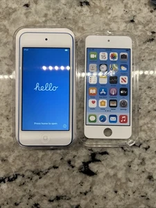 BLUE 7th Generation iPod Touch  (32GB) UNLOCKED - OPEN BOX - HARDLY USED - Picture 1 of 4