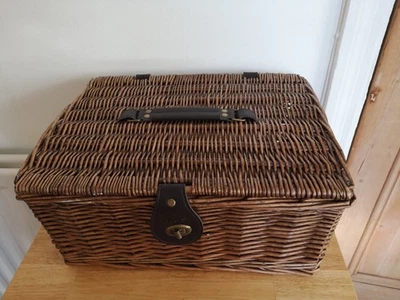 M&S Picnic Basket/Hamper Empty - Image 1 of 4