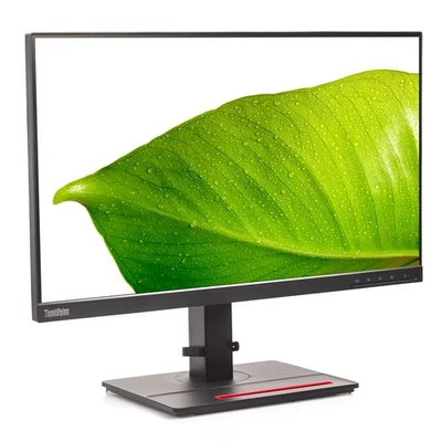Lenovo ThinkVision T24i-20 24" Widescreen 1920x1080 LED IPS Monitor - Grade A - Image 1 of 4