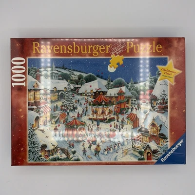 Tempo de Natal Ravensburger! Quebra-cabeça de 1000 peças edição limitada nº. 152728 2006 NOVO - Imagem 1 de 4