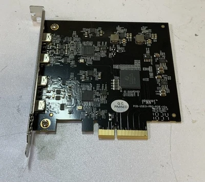 Sonnet PCB-USB31-PRO-PCIE-X2a USB-C Ports Expansion Card "Q6C" - Image 1 of 4