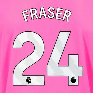 2024 2025 OFFIZIELLE SOUTHAMPTON FRASER 24 WEISS 3. SPIELERGRÖSSE NAMENSSATZ - Bild 1 von 1