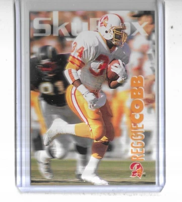 1993 Skybox Football #318 Reggie Cobb Tampa Bay Buccaneers - Image 1 of 2