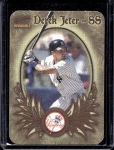 1998 Pacific Invincible Derek Jeter Photoengravings #9 Yankees - Picture 1 of 2