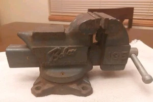 BABCO No.135 Swivel Anvil Bench Vise 4" Jaws With Pipe Grips - Picture 1 of 9