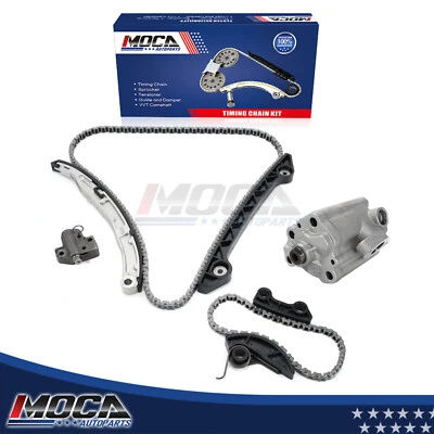 Timing Chain Kit Oil Pump for 03-08 Ford Focus Escape Fusion Mercury Mazda 2.3L - Image 1 of 4