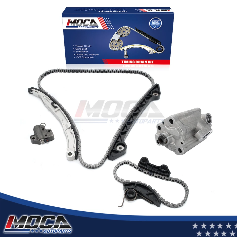 Timing Chain Kit Oil Pump for 03-08 Ford Focus Escape Fusion Mercury Mazda 2.3L — 第 1/4 张图片