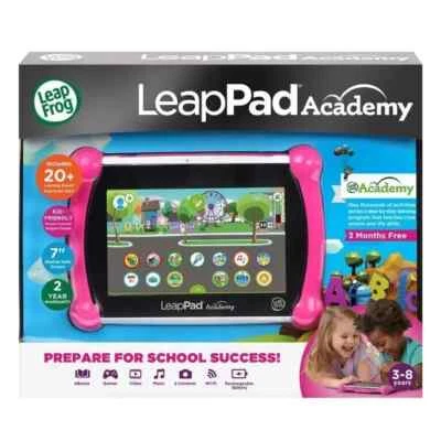 Leap Frog LeapPad Kids Academy Ready for School Tablet Pink - image 1 of 4