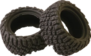 Power Craze Shift 24 Mini RC High Speed Buggy Set of 2 TIRES ONLY NEW - Picture 1 of 2