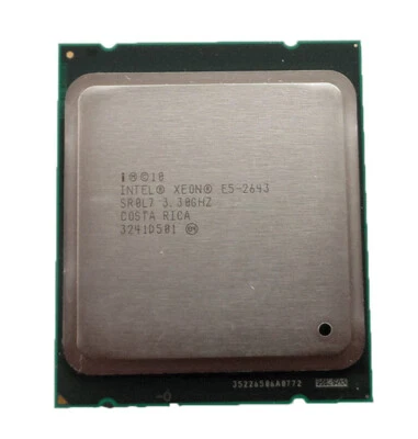Intel Xeon E5-2650L V2 E5-2643 E5-2643 V2 E5-2648L E5-2650 CPU Processor - Image 1 of 4