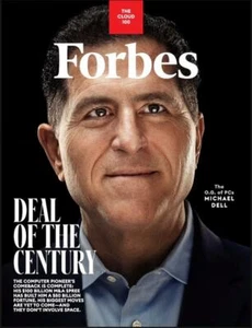 FORBES MAGAZINE AUG/SEPT 2021 | DEAL OF THE CENTURY | MICHAEL DELL - Picture 1 of 2