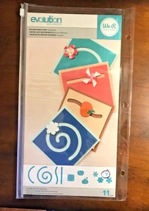 Troqueles de corte We R Memory Keepers Evolution Advanced Rolling Penny Card 10 piezas - Imagen 1 de 3