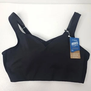 Brooks Drive Convertible Run Bra Black Running Sports Bra Womens Size 38E - NEW - Picture 1 of 4
