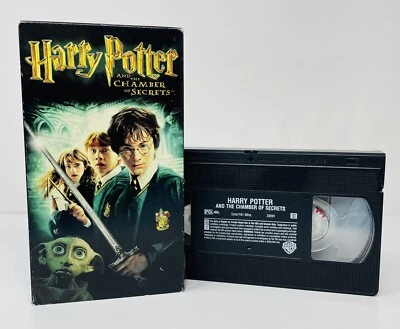 (Rewound) Harry Potter & The Chamber of Secrets VHS 2002 - Image 1 of 4