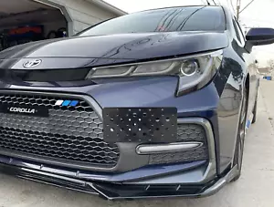 Soporte de montaje de matrícula de gancho de remolque para parachoques delantero para Toyota Corolla 2020-2025 - Imagen 1 de 22