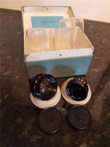 Vintage Paar "Quarz" Russische Cine Kamera Objektive 0,5x und 1,9x - Bild 1 von 5