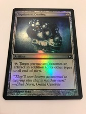 MTG Foil Liquimetal Coating Scars Of Mirrodin NM