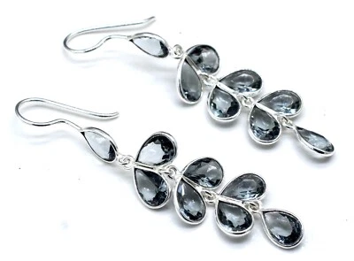 925 Sterling Silver Alexandrite Gemstone Handmade Jewelry Earring Size-1.50 - Image 1 of 4