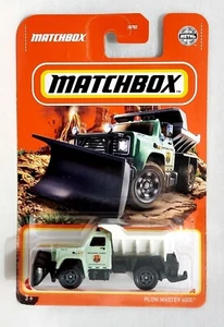 2022 MATCHBOX - PLOW MASTER 6000 ROAD CREW TRUCK 19/100 - 1:64 NATIONAL PARKS - Picture 1 of 4