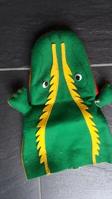 Kersa Handpuppe Krokodil Künstlerpuppe ca. 25 cm groß  - Bild 1 von 4