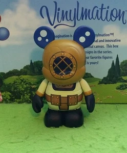 DISNEY Vinylmation 3" Park Set 3 Urban Deep Sea  Scuba Diver  - Picture 1 of 2