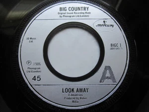 Big Country - Look Away (7", Single, Lar) - Picture 1 of 2