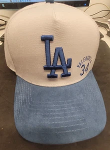 2024 Lids x Topps Fanatics Fest exclusive Fernando Venezuela Dodgers hat 1980 - Picture 1 of 3