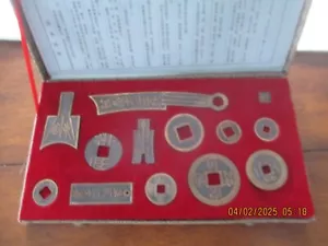 Set monete cinesi antiche replica vintage in custodia originale con documenti - Foto 1 di 3
