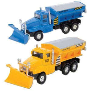 Die Cast Snow Plow Truck - Blue - 1:43 Scale - Only one included - DCPLT - Picture 1 of 1