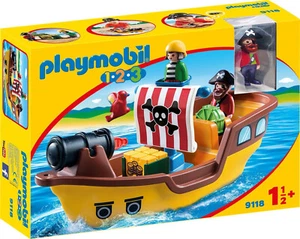 PLAYMOBIL 9118 1.2.3 MI PRIMER BARCO PIRATA NUEVO PRECINTADO - Imagen 1 de 2