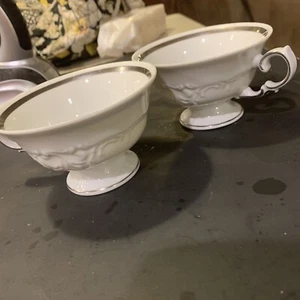 2 Walbrzych Platina Cups Silver trim- - Picture 1 of 7