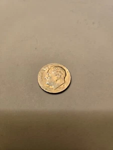 Old USA 1999 10 cent Roosevelt Dime Off-Center Broad Strike Error!!! L@@K!!! - Picture 1 of 2