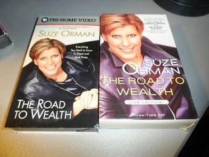 Suze Orman VHS and 3 Cassette Tape Live Lecture Audiobook  - Picture 1 of 2